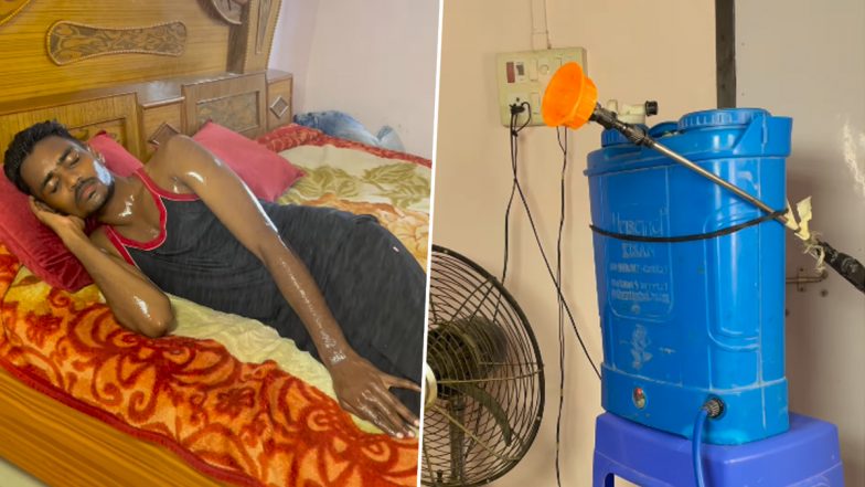 Desi Jugaad Viral Video: गर्मी से बचने के लिए शख्स ने भिड़ाया तगड़ा जुगाड़, देखकर चकरा जाएगा माथा