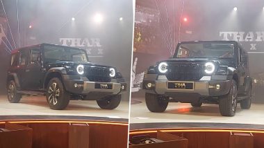 New Thar Launch: महिंद्रा थार रॉक्स 5-डोर हुई लॉन्च, Video में देखें दमदार झलक