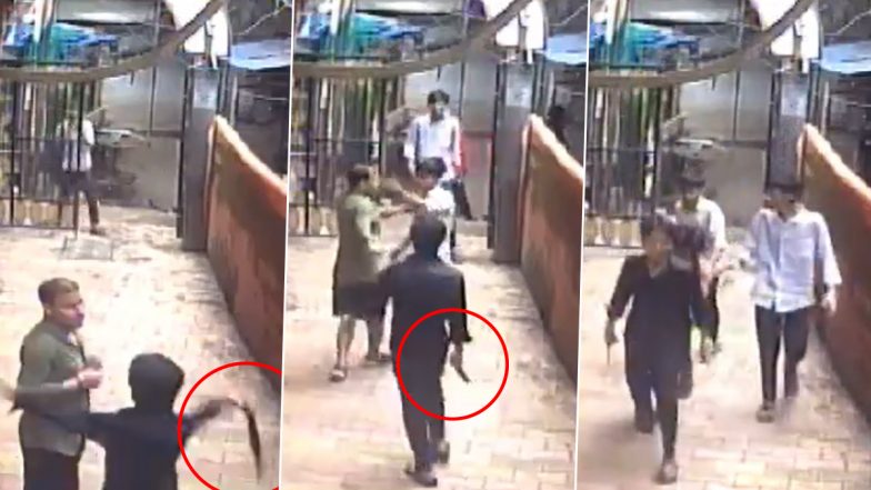 Man Attacked With Chopper: मुंबई के धारावी में मोबाइल देने से मना करने पर शख्स पर धारदार हथियार से हमला, 4 गिरफ्तार
