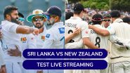 Sri Lanka vs New Zealand 1st Test 2024 Live Streaming: आज श्रीलंका और न्यूजीलैंड के बीच खेला जाएगा पहला टेस्ट मुकाबला, यहां जानें कब-कहां और कैसे उठाए लाइव मुकाबले का लुफ्त