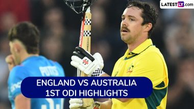 England vs Australia 1st ODI 2024 Highlights: पहले वनडे में ऑस्ट्रेलिया ने इंग्लैंड को 7 विकेट से हराया, ट्रेविस हेड ने ठोका तूफानी शतक; मार्नस लाबुशेन संग मचाया गदर, देखें हाइलाइट्स