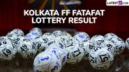 Kolkata Fatafat Result Today: 6 नवंबर 2024 के लिए कोलकाता एफएफ (Kolkata FF) रिजल्ट जारी, देखें सट्टा मटका जैसे लॉटरी गेम का लेटेस्ट परिणाम