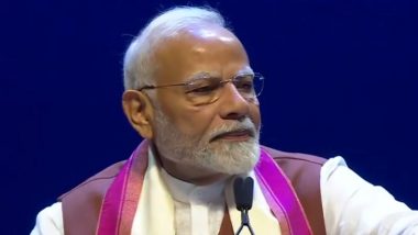 Modi and US Event: अब अपना 'नमस्ते' भी लोकल से ग्लोबल हो गया है; अमेरिका के न्यूयॉर्क में बोले पीएम मोदी (Watch Video)