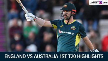 England vs Australia 1st T20 2024 Highlights: पहले टी20 में ऑस्ट्रेलिया ने इंग्लैंड को 28 रन से हराया, ट्रेविस हेड ने खेली तूफानी पारी, सीन एबॉट ने झटके 3 विकेट; देखें पूरा मैच हाईलाइट