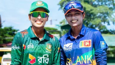 Bangladesh Women’s A Beat Sri Lanka Women’s A, 2nd T20 Socrecard: बांग्लादेश महिला ए ने रचा इतहास, दूसरे टी20 मुकाबले में श्रीलंका को 104 रनों से हराया; यहां देखें स्कोरकार्ड