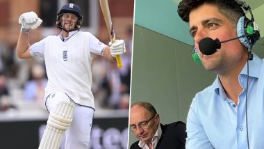 Alastair Cook Reaction On Joe Root Century: जो रुट के 34वें टेस्ट शतक पर एलिस्टर कुक ने दी प्रतिक्रिया, कहा- वह इंग्लैंड के सबसे महान खिलाड़ी; वीडियो हुआ वायरल