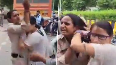 Video: RPF सिपाही के साथ बीच सड़क मारपीट, महिला ने गिरेबान पकड़कर वर्दी फाड़ी, बाल नोचे, सहारनपुर का वीडियो आया सामने