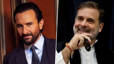 Saif Ali Khan Praised Rahul Gandhi: 'उन्होंने जो किया, वह बहुत प्रभावशाली है', सैफ अली खान ने राहुल गांधी की तारीफ की (Watch Video)