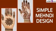 Simple Mehndi Design 2024 Photos: ये सिंपल मेहंदी डिजाइन अपनी हथेलियों में रचाकर अपने त्योहार को बनाएं खास