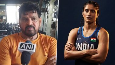 Brij Bhushan Sharan Singh on Vinesh Phogat: विनेश फोगट के कांग्रेस में शामिल होने पर पूर्व WFI प्रमुख बृजभूषण शरण सिंह ने किया रियेक्ट, रेसलर प्रोटेस्ट को लेकर किया बड़ा दावा, देखें वीडियो