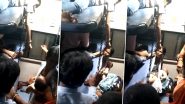 Kalesh in Train: फोन चार्जिंग पॉइंट को लेकर दिल्ली दरभंगा ट्रेन में महिला और लड़के के बीच लड़ाई, वीडियो वायरल