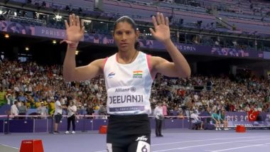 Deepthi Jeevanji Wins Bronze Medal: दीप्ति जीवनजी ने Paris Paralympics 2024 के विमेंस 400 मीटर टी20 पैरा-एथलेटिक्स स्पर्धा में जीता बोंज मेडल