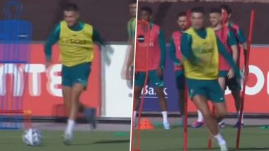 Cristiano Ronaldo Training Video: क्रिस्टियानो रोनाल्डो ने यूईएफए नेशंस लीग से पहले पुर्तगाल टीम के साथ शुरू की ट्रेनिंग, वीडियो हुआ वायरल