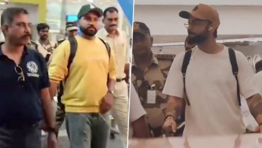 Team India In Chennai: बांग्लादेश को टेस्ट मे पस्त करने चेन्नई पहुंची टीम इंडिया, देखें रोहित शर्मा और विराट कोहली का टशन, देखें Video