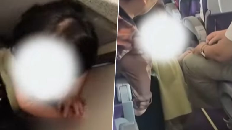 Toddler Locked in Plane Toilet: बच्ची के रोने पर दो यात्रियों ने फ्लाइट के टॉयलेट में उसे किया लॉक, देखें खौफनाक वीडियो