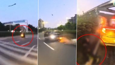 Gurgaon Accident Video: दुर्घटना या हत्या? गुरुग्राम में हुए भीषण एक्सीडेंट का वीडियो वायरल, लोगों ने पुलिस से पूछा सवाल