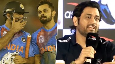 MS Dhoni-Virat Kohli Relationship: 'अभी भी उम्र का अंतर है, इसलिए मुझे नहीं पता', एमएस धोनी ने विराट कोहली के साथ अपने रिश्ते पर कही ये बात, देखें वीडियो