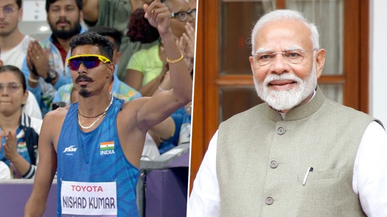 PM Modi Congratulated Nishad Kumar: पीएम मोदी ने निषाद कुमार को दी बधाई, पैरालंपिक 2024 में पुरुषों की ऊंची कूद T47 में जीता है सिल्वर मेडल