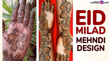 Eid Milad 2024 Mehndi Design: ईद-ए- मिलाद पर अरेबिक और पारंपरिक मेहंदी डिजाइन लगाकर अपने त्योहार को बनाएं खास