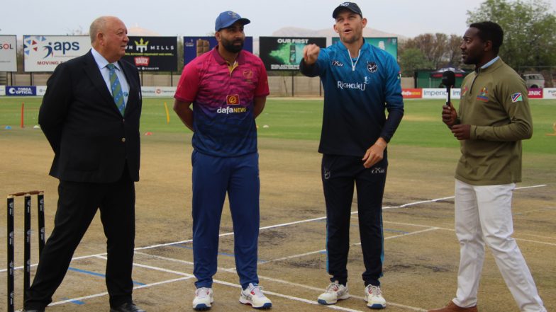 United Arab Emirates vs Namibia, 4th Match Live Toss Update: चौथे मुकाबले में नामिबिया के कप्तान गेरहार्ड इरास्मस ने जीता टॉस, पहले बल्लेबाजी करने का किया फैसला