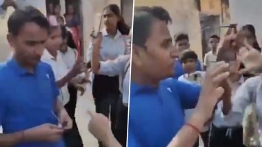 Viral Video: राजस्थान के कुचामन में रिचार्ज करने गई लड़की को दुकानदार ने छेड़ा, सहेलियों को बुलाकर लड़की ने शख्स को पिटवाया