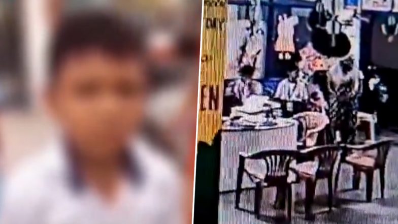 Video: इंग्लिश मीडियम स्कूल में बच्चे की पिटाई, करंट की कुर्सी पर बिठाने का दिखाया डर, अलीगढ शहर की घटना का सीसीटीवी आया सामने