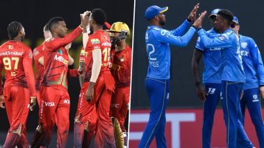 Trinbago Knight Riders vs Saint Lucia Kings 26th Match Live Streaming: CPL 2024 में आज ट्रिनबागो नाइट राइडर्स बनाम सेंट लूसिया किंग्स के बीच खेला जाएगा रोमांचक मुकाबला, यहां जानें कब, कहां और कैसे उठाए लाइव मुकाबले का लुफ्त