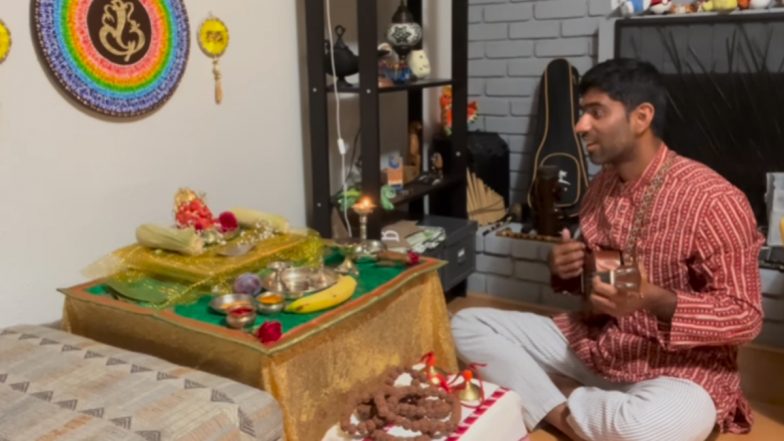 Video: सौरभ नेत्रवलकर ने गणेश चतुर्थी के शुभ अवसर पर प्रशंसकों को दी शुभकामनाएं, भजन गाते हुए शेयर किया वीडियो