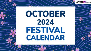 October 2024 Festival Calendar: महापर्वों का मेला है अक्टूबर का महीना! जानें नवरात्रि से दशहरा और छोटी दीवाली तक की सूची!