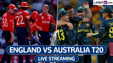 England vs Australia 1st T20I 2024 Live Streaming In India: जोस बटलर के बिना ऑस्ट्रेलिया को कड़ी टक्कर देगी इंग्लैंड, यहां जानें कब-कहां और कैसे उठाए लाइव मुकाबले का लुफ्त