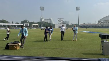 AFG vs NZ One-Off Test 2024 Day 1 Called Off: अफगानिस्तान बनाम न्यूजीलैंड एकमात्र टेस्ट मैच के पहले दिन का खेल रद्द, स्टेडियम के सुविधाओं पर उठें सवाल