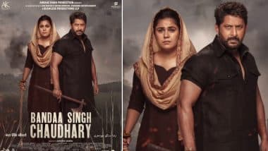 Bandaa Singh Chaudhary Motion Poster: अरशद वारसी और मेहर विज की 'बंदा सिंह चौधरी' का मोशन पोस्टर लॉन्च, कल आएगा ट्रेलर (Watch Video)