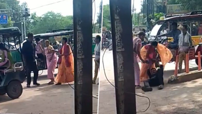 Video: शराबी को बदतमीजी करना पड़ा भारी, महिलाओं ने जमकर की पिटाई, ग्वालियर का वीडियो वायरल