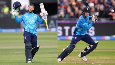 England vs Australia 5th ODI Match Scorecard: ब्रिस्टल में बेन डकेट और हैरी ब्रूक ने खेली धमाकेदार पारी, इंग्लैंड ने ऑस्ट्रेलिया को दिया 310 रनों का विशाल लक्ष्य, ट्रैविस हेड ने चटकाए 4 विकेट; यहां देखें पहली पारी का स्कोरकार्ड