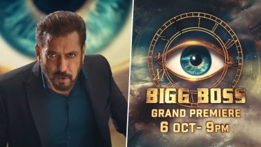 Bigg Boss 18: 'बिग बॉस 18' का 6 अक्टबर से होगा प्रीमियर, नए प्रोमो में दिखा सलमान खान का बेमिशाल अंदाज (Watch Video)