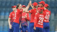 England Women Beat Ireland Women, 1st T20I Scorecard: इस्सी वोंग और चारिस पेवली की आंधी में आयरलैंड के बल्लेबाजों ने टेके घुटने, पहले टी20 मुकाबले में इंग्लैंड ने 67 रनों दर्ज की जीत; यहां देखें मैच का स्कोरकार्ड