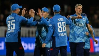 England Beat Australia 4th ODI Match Scorecard: चौथे वनडे में इंग्लैंड ने ऑस्ट्रेलिया को 186 रनों से रौंदा, बल्लेबाजों के बाद गेंदबाजों ने मचाया कोहराम, सीरीज 2-2 की बराबरी पारी; यहां देखें ENG बनाम AUS के मैच का स्कोरकार्ड