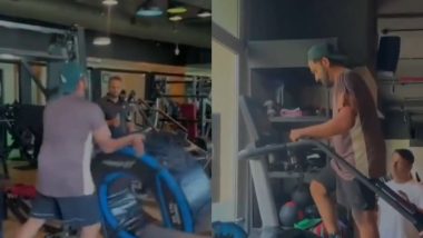 Rohit Sharma Gym Viral Video: बांग्लादेश के खिलाफ टेस्ट सीरीज से पहले रोहित शर्मा ने जिम में बहाया जमकर पसीना, वीडियो हुआ वायरल