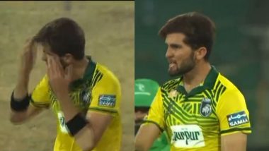 Shaheen Shah Afridi Gets Angry at Teammates: पाकिस्तान चैंपियंस कप में टीममेट्स पर भड़कें शाहीन शाह अफरीदी, गुस्सें में चिल्लाने का वीडियो हुई वायरल