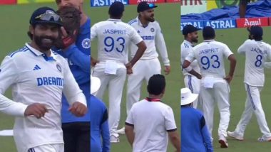 Virat Kohli, Ravindra Jadeja Imitate Jasprit Bumrah’s Bowling Action: विराट कोहली और रवींद्र जडेजा ने जसप्रीत बुमराह की गेंदबाजी एक्शन की नकल की, मजेदार पल का वीडियो हुआ वायरल