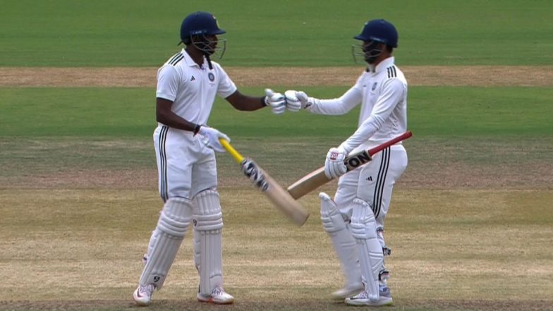 India B vs India C, Duleep Trophy 2024 Day 2 Live Streaming: भारत सी की पहली पारी में धमाकेदार शुरुआत, भारत बी को चाहिए विकेट, जानें कब, कहां और कैसे देखें दिलीप ट्राफी का चौथा मुकाबला
