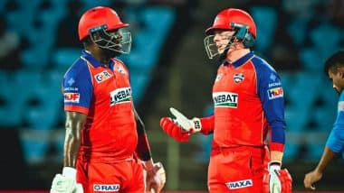 India Capitals vs Southern Super Stars, Legends League Cricket 2024 5th Match Scorecard: इंडिया कैपिटल्स ने साउदर्न सुपर स्टार्स को दिया 172 रनों का लक्ष्य, बेन डंक ने महज 29 गेंदों पर जड़ दिए ताबड़तोड़ 61 रन; यहां देखें पहली पारी का स्कोरकार्ड