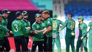 SA vs IRE 2nd ODI 2024 Dream11 Team Prediction: आज अबू धाबी में खेला जाएगा आयरलैंड बनाम साउथ अफ्रीका दूसरा वनडे मुकाबला, यहां जानें कैसे चुनें बेस्ट फैंटसी प्लेइंग इलेवन