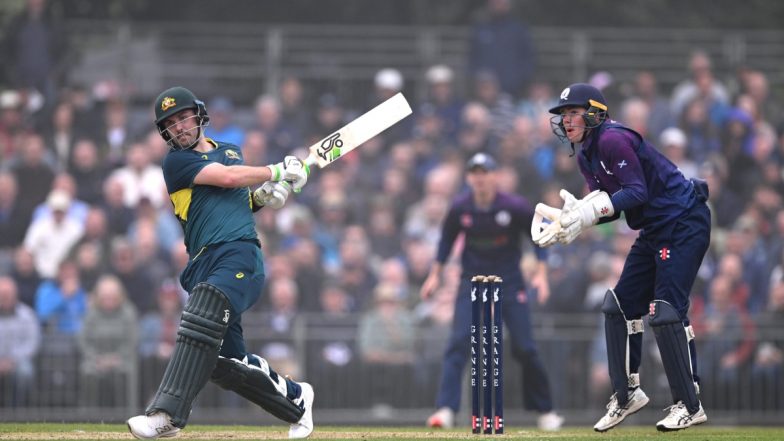 Scotland vs Australia, 3rd T20I Head To Head Record: तीसरे टी20 मुकाबले में ऑस्ट्रेलिया के हाथों क्लीन स्वीप होने से बचना चाहेगी स्कॉटलैंड, यहां देखें दोनों टीमों के हेड टू हेड आंकड़ें