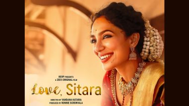 Love Sitara: सोभिता धुलिपाला स्टारर 'लव सितारा' का फर्स्ट लुक पोस्टर हुआ रिलीज़, 27 सितंबर को ZEE5 पर होगा प्रीमियर (View Poster)