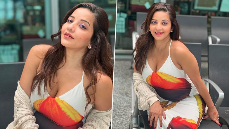 भोजपुरी अभिनेत्री Monalisa ने व्हाइट प्रिंटेड आउटफिट में शेयर की हॉट तस्वीरें, फैंस ने की जमकर तारीफ (View Pics)