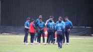 Namibia Beat Canada, 2nd T20I Match 2025 Scorecard: दूसरे टी20 मुकाबले में नामीबिया ने कनाडा को 3 विकेट से रौंदा, जेजे स्मिट ने पहले गेंद फिर बल्ले से मचाया कोहराम; यहां देखें NAM बनाम CAN मैच का स्कोरकार्ड