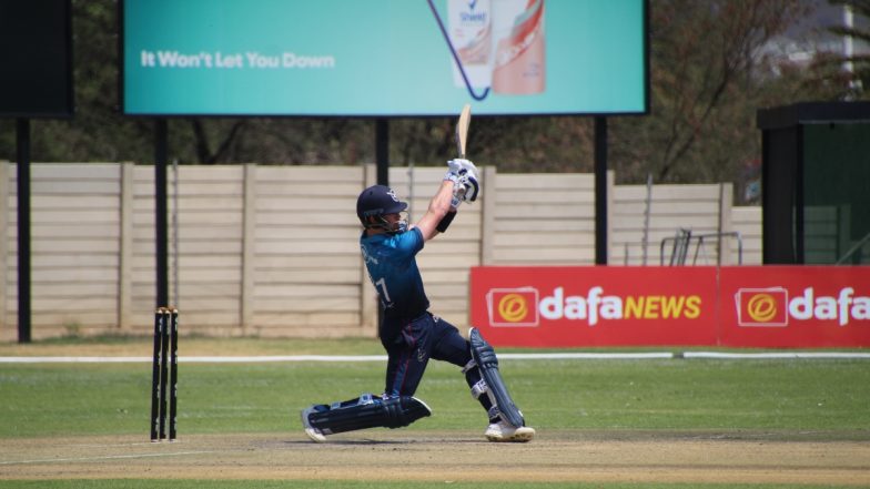 Namibia Beat United Arab Emirates, 35th Match Scorecard: नामीबिया ने संयुक्त अरब अमीरात को 8 विकेट से रौंदा, माइकल वैन लिंगन और गेरहार्ड इरास्मस ने खेली तूफानी पारी; यहां देखें NAM बनाम UAE के मैच का स्कोरकार्ड