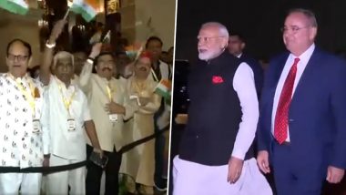 PM Modi US Visit: पीएम मोदी क्वाड शिखर सम्मेलन में भाग लेने के बाद न्यूयॉर्क के लिए रवाना, भारतीय प्रवासी गर्मजोशी से स्वागत के लिए तैयार, देखें VIDEO