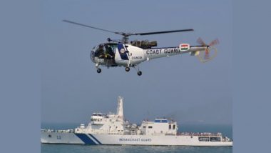 Indian Coast Guard Helicopter Crash: गुजरात तट के पास भारतीय कोस्ट गार्ड का हेलीकॉप्टर दुर्घटनाग्रस्त, चालक दल के तीन सदस्य लापता